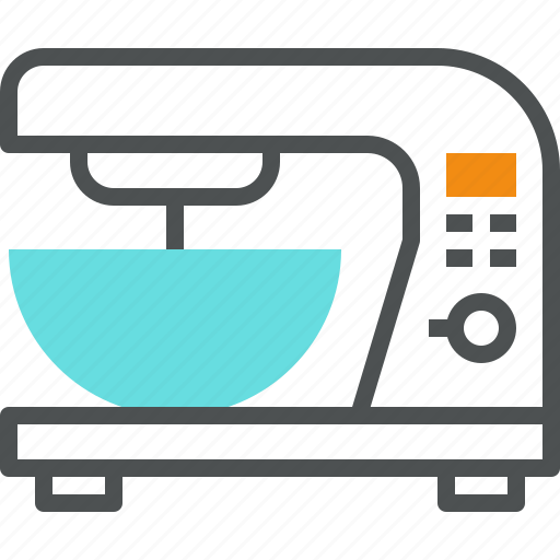 Appliance, bowl, cooking, electric, kitchen, mixer, mixing icon - Download on Iconfinder