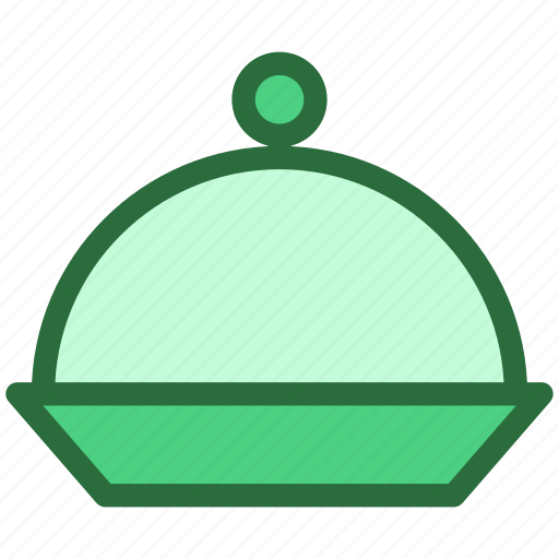 Kitchen, cloche, dome, utensil, food tray icon - Download on Iconfinder