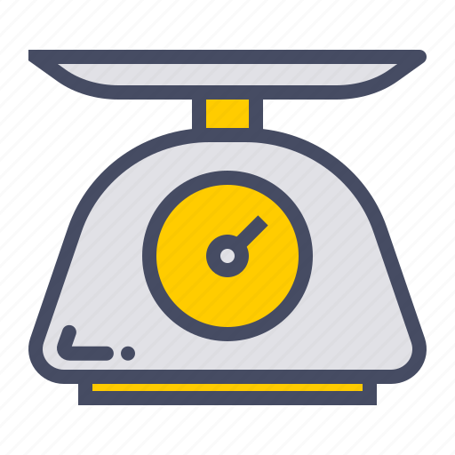 Appliance, food, grams, measure, scale, weigh, weighing icon - Download on Iconfinder