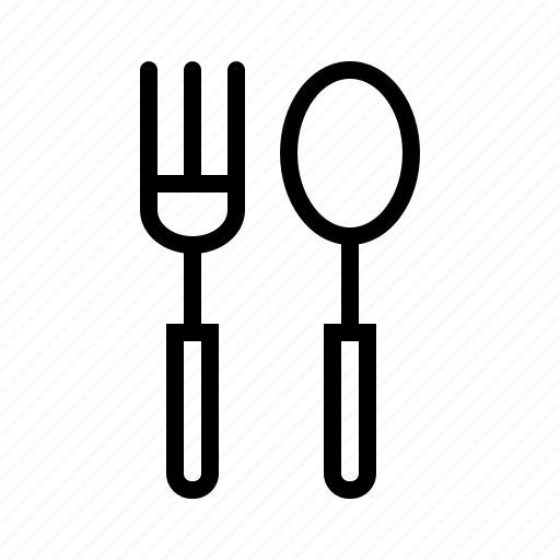 Cutlery, eat, food, fork, spoon, tableware, utensil icon - Download on Iconfinder