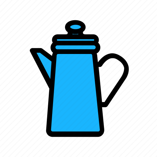Coffee, kitchenware, pot, drink, hot, kitchen icon - Download on Iconfinder