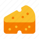 cheese, milk, healthy, food, piece, and, restaurant