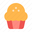 cupcake, muffin, dessert, bakery, food, and, restaurant