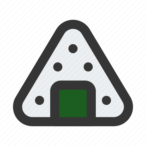 Onigiri, rice, ball, japanese, food, asian, and icon - Download on Iconfinder