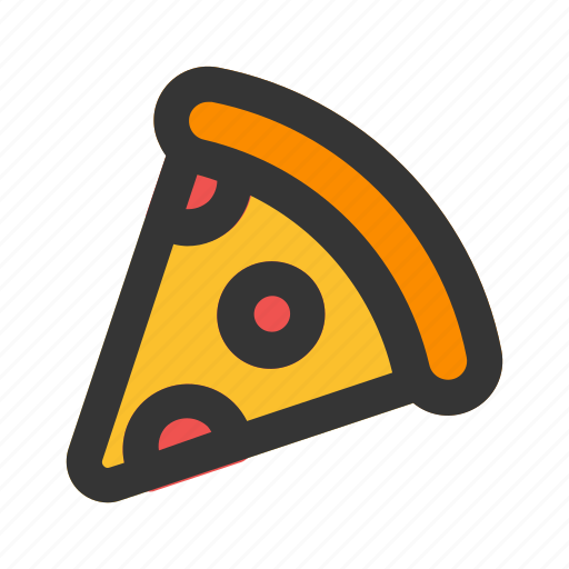 Pizza, slice, fast, food, italian, and, restaurant icon - Download on Iconfinder