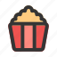 popcorn, snack, cinema, film, food, and, restaurant 