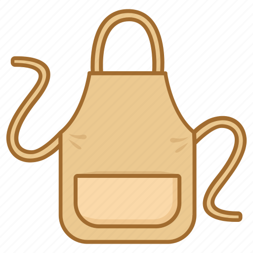 Apron, chef, cooking, garment, kitchen, protective icon - Download on Iconfinder