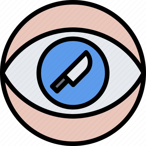 Eye, vision, knife, shop, weapon icon - Download on Iconfinder