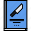 knife, book, instruction, shop, weapon 