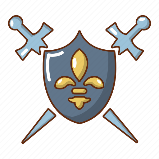 Ancient, blade, cartoon, defense, knight, shield, sword icon - Download on Iconfinder