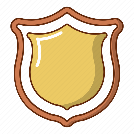 Cartoon, guard, medieval, protect, protection, safe, shield icon - Download on Iconfinder