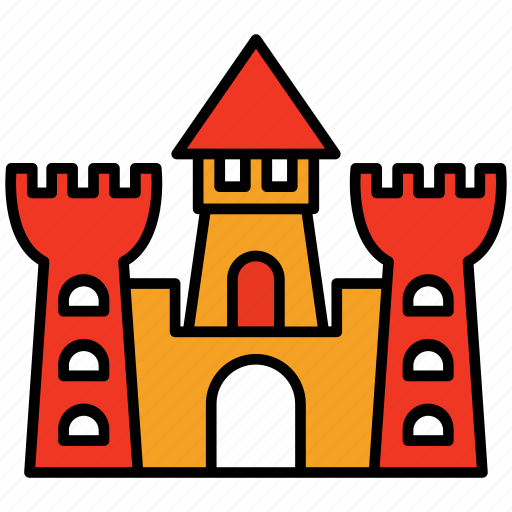 Castle, kingdom, medieval, building, architecture, tower icon - Download on Iconfinder