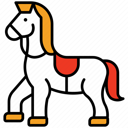 Horse, riding, stallion, animal, medieval, battle, warrior icon - Download on Iconfinder