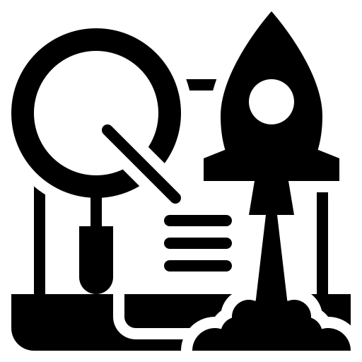 Rocket, startup, online, research, education, knowledge icon - Download on Iconfinder