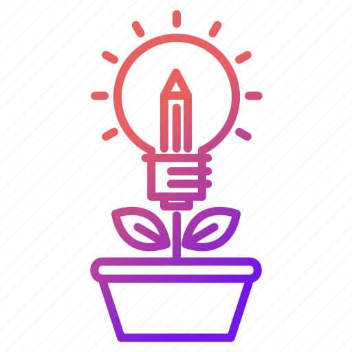 Growth, idea, knowledge and education, school, solution icon - Download on Iconfinder