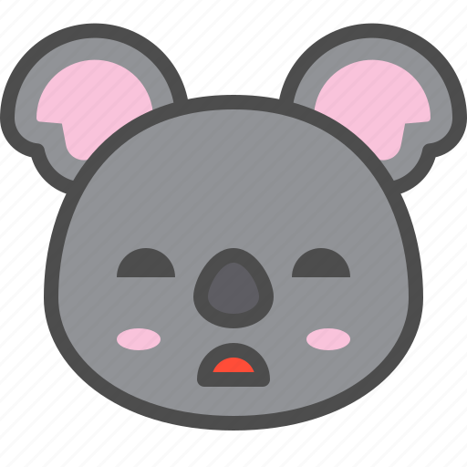 Australia, avatar, bored, cute, face, koala icon - Download on Iconfinder
