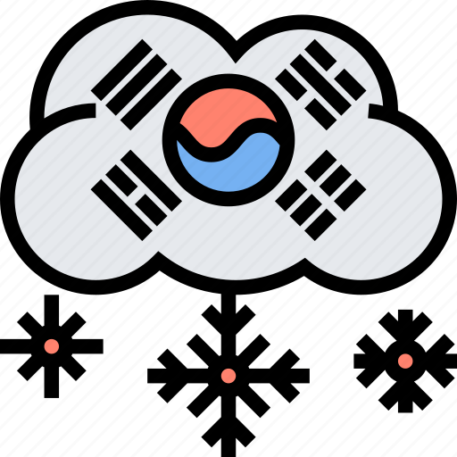 Weather, korea, climate, temperature, forecast icon - Download on Iconfinder