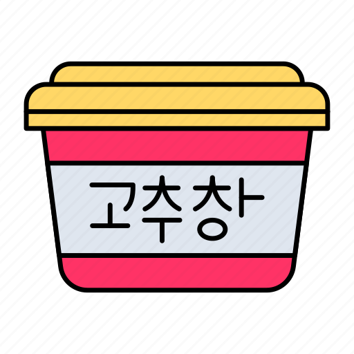 Gochujang, spice, ingredient, food, cuisine, chili powder icon - Download on Iconfinder