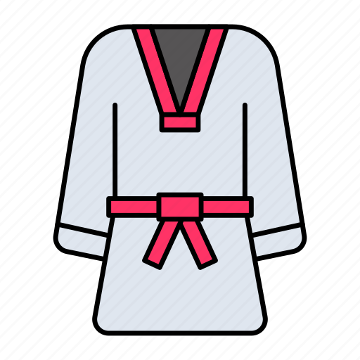 Korean, traditional, male, dress, dobok, uniform icon - Download on Iconfinder