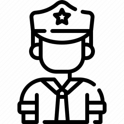 Guard, police, policeman, policemen, security, security guard icon - Download on Iconfinder
