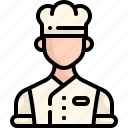baker, bakery, chef, kitchen, male chef, restaurant
