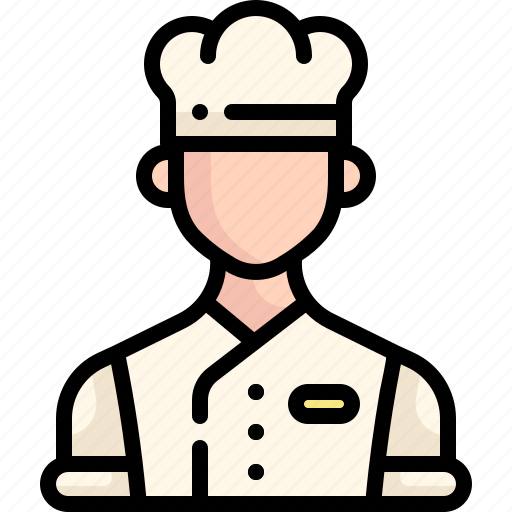 Baker, bakery, chef, kitchen, male chef, restaurant icon - Download on Iconfinder