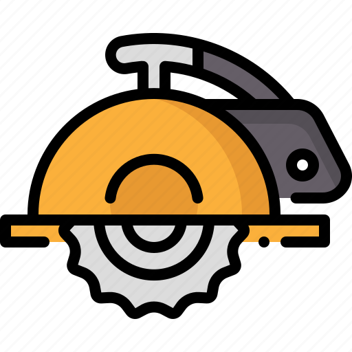 Carpentry, circular saw, construction, electronics, saw, saw machine icon - Download on Iconfinder