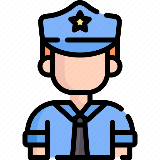 Guard, police, policeman, policemen, security, security guard icon - Download on Iconfinder