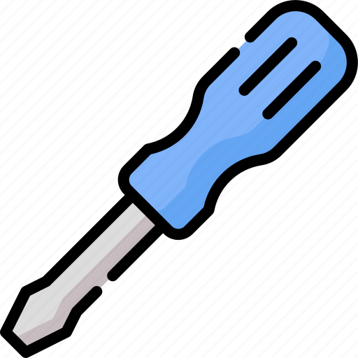 Construction and tools, equipment, repair, screwdriver, screwdrivers, toolbox icon - Download on Iconfinder