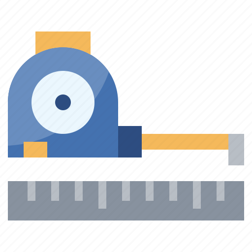 Construction, home, measuring, repair, tape icon - Download on Iconfinder