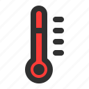thermometer, temperature, hot, weather, fever, fahrenheit, celsius