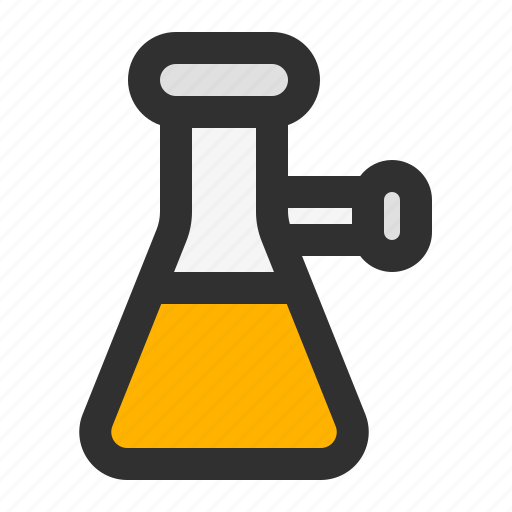 Flask, chemistry, experiment, laboratory, science, test, tube icon - Download on Iconfinder