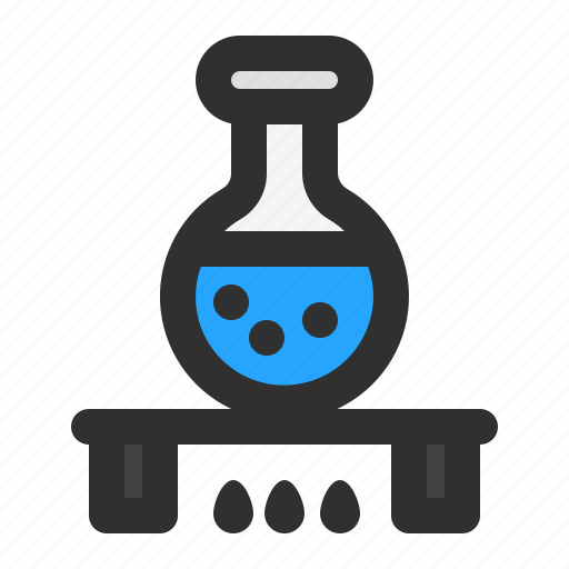 Bunsen, burner, chemical, chemistry, experiment, flask, science icon - Download on Iconfinder