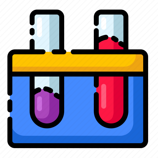 Chemistry, formula, laboratory, reaction, tube icon - Download on Iconfinder