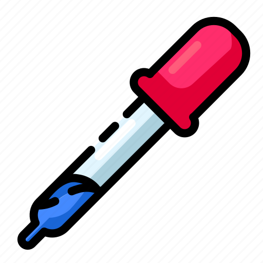 Dropper, eyedropper, laboratory, pippete icon - Download on Iconfinder