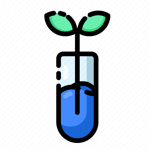 Laboratory, lorganism, plant, seed, tube icon - Download on Iconfinder