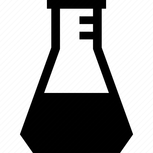 Conical flask, erlenmeyer flask icon - Download on Iconfinder