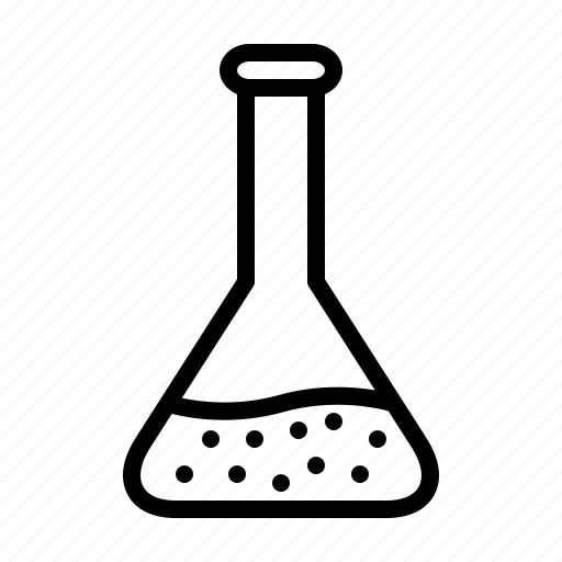 Chemical, chemistry, erlenmeyer, laboratory, research, science icon - Download on Iconfinder
