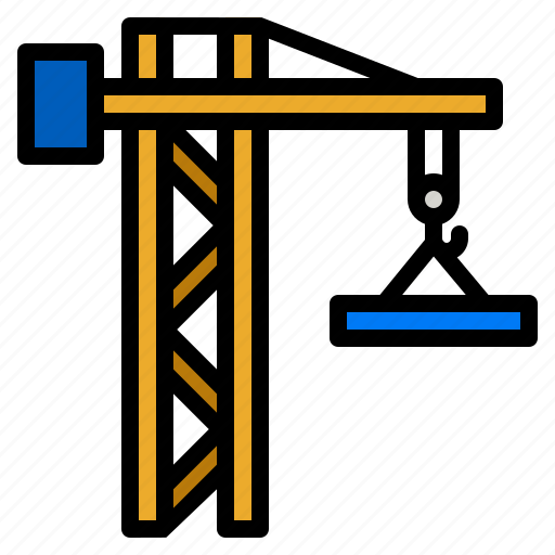 Construction, lift, crane, containers icon - Download on Iconfinder