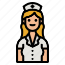 nurse, medical, icons, assistance, hospital