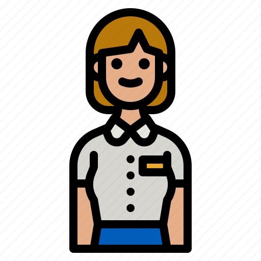 Waiter, job, food, service, tray icon - Download on Iconfinder