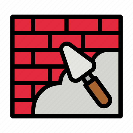 Wall, construction, site, brick icon - Download on Iconfinder