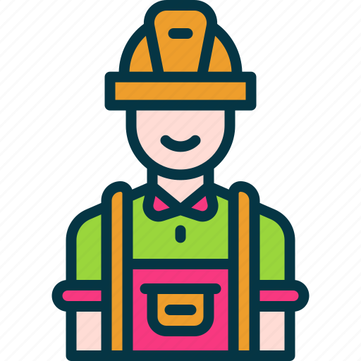 Builder, engineer, man, labor, worker icon - Download on Iconfinder