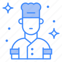 chefs, cook, avatar, hat, kitchen