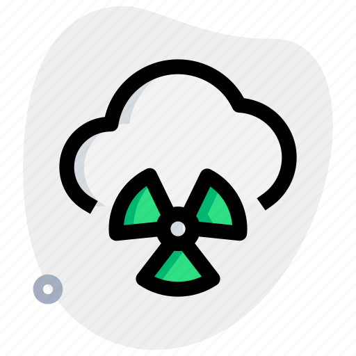 Nuclear, cloud, laboratory icon - Download on Iconfinder
