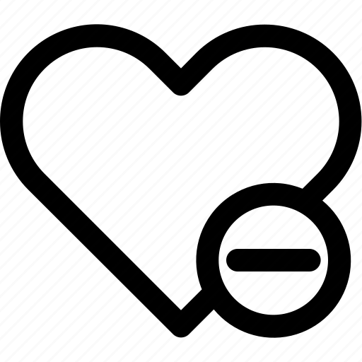 Delete, favorite, heart, like, love, online, shop icon - Download on Iconfinder