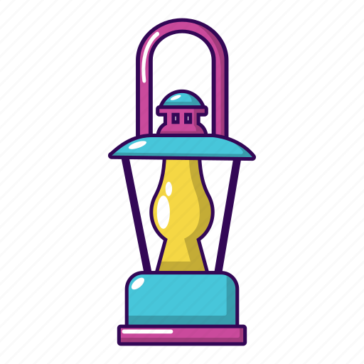Cartoon, gas, lamp, lantern, light, logo, object icon - Download on Iconfinder