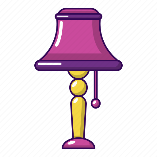 Cartoon, desk, kitchen, lamp, light, logo, object icon - Download on Iconfinder
