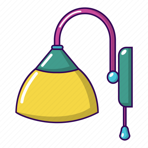 Architecture, cartoon, lamp, light, logo, object, wall icon - Download on Iconfinder