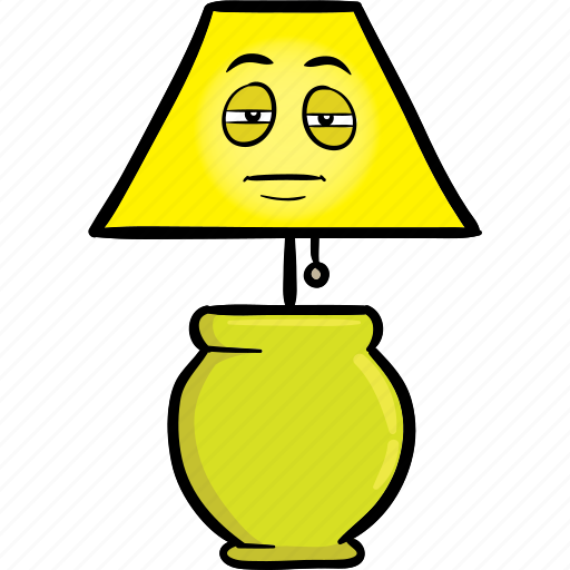 Bulb, emoji, face, lamp, light, lights, smiley icon - Download on Iconfinder